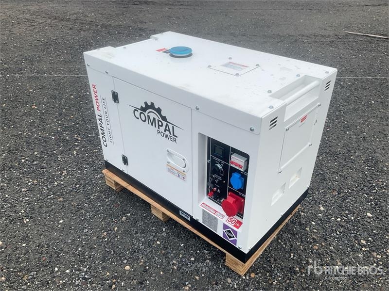 Groupe électrogène Compal VG-R110 Diesel 10KW Generator Set — occasion 2025