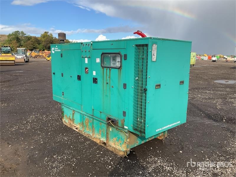 Groupe électrogène Cummins C90D5 90 kVA Skid-Mounted Generator Set — occasion 2015