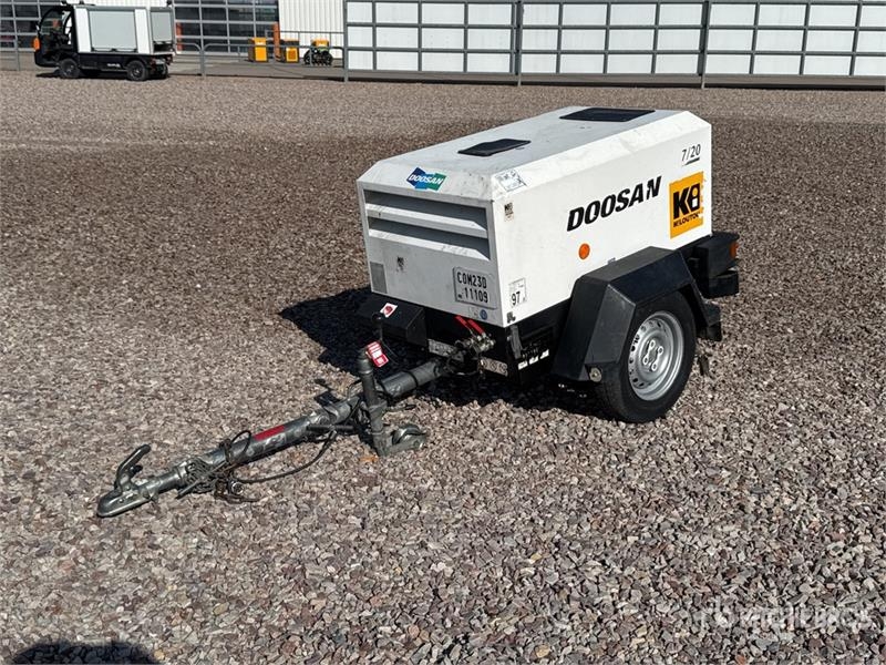 Compresseur Doosan 720 Mobile Compresseur A Air Air Compressor — occasion 2016, 115 h