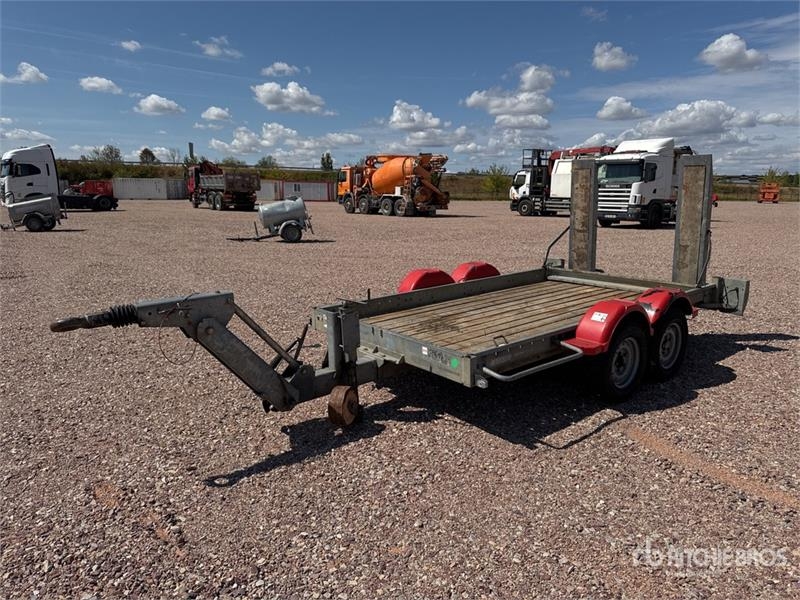 ECIM 350AF T/A Remorque 2 Essieux Equipment Traile