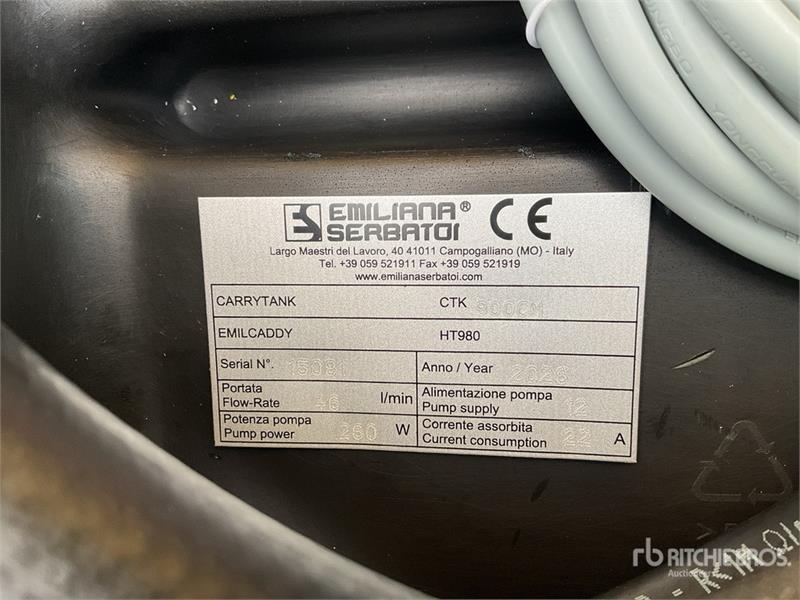 Réservoir de carburant Emiliana Serbatoi EU-TANK 900 Portable Poly Fuel Tank (Unused) — occasion 2026