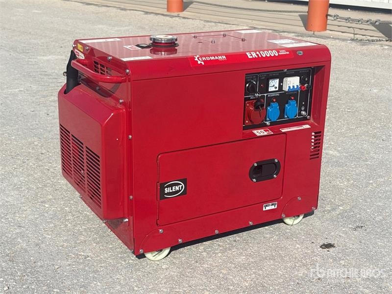 Groupe électrogène Erdmann ER10000 Portable Generator Set (Inoperable — occasion