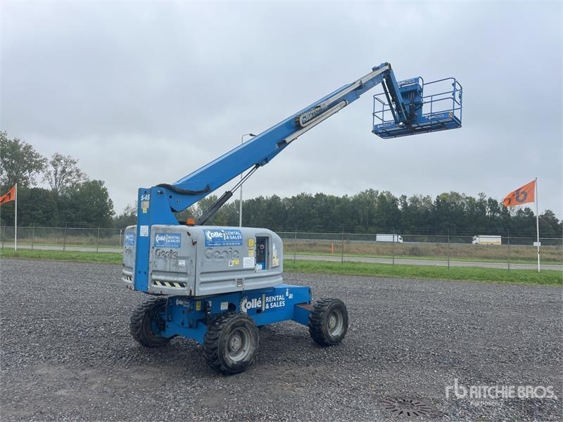 Nacelle télescopique Genie S-45 4WD Diesel Telescopic — occasion 2014, 3 262 h