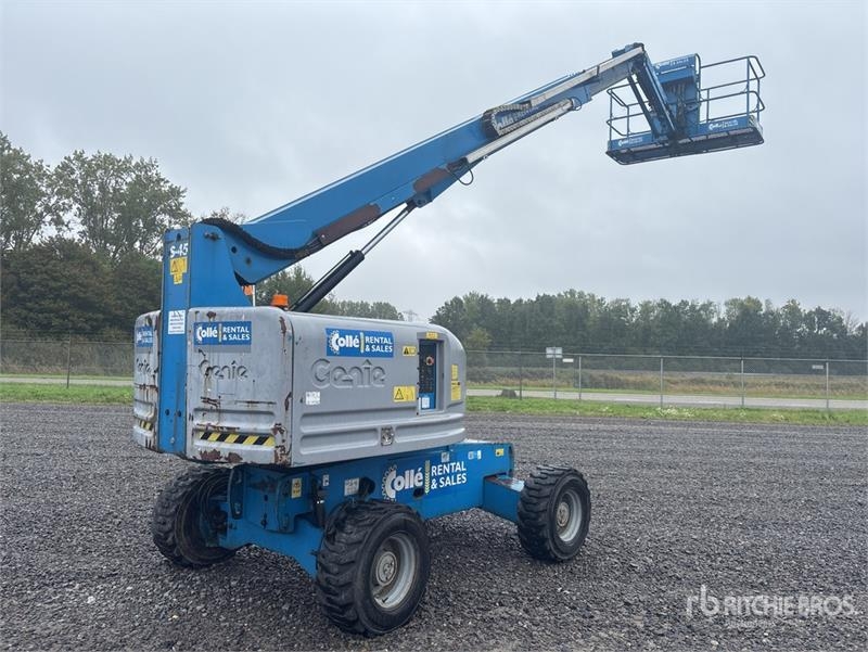 Nacelle télescopique Genie S-45 4WD Diesel Telescopic — occasion 2013, 3 995 h
