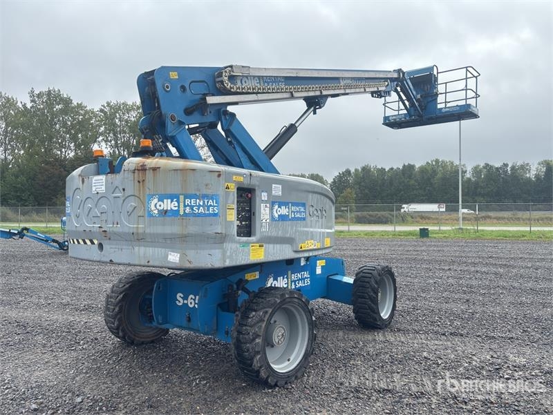 Nacelle télescopique Genie S-65 4WD Diesel Telescopic — occasion 2014, 4 745 h