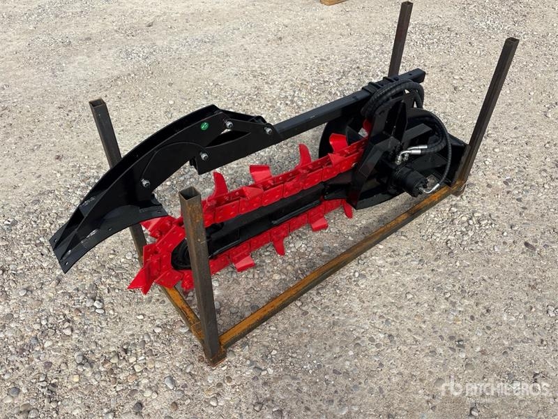 Trancheuse GIYI X380 Mini Skid Steer Trencher (Unused) — occasion 2026