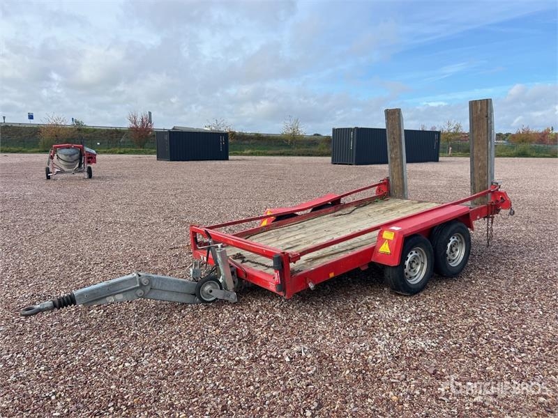 Remorque porte-engins Gourdon Freres T/A Remorque Equipment — occasion 2017