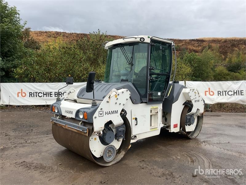 Rouleau tandem Hamm HD+80i VV — occasion 2019, 2 584 h