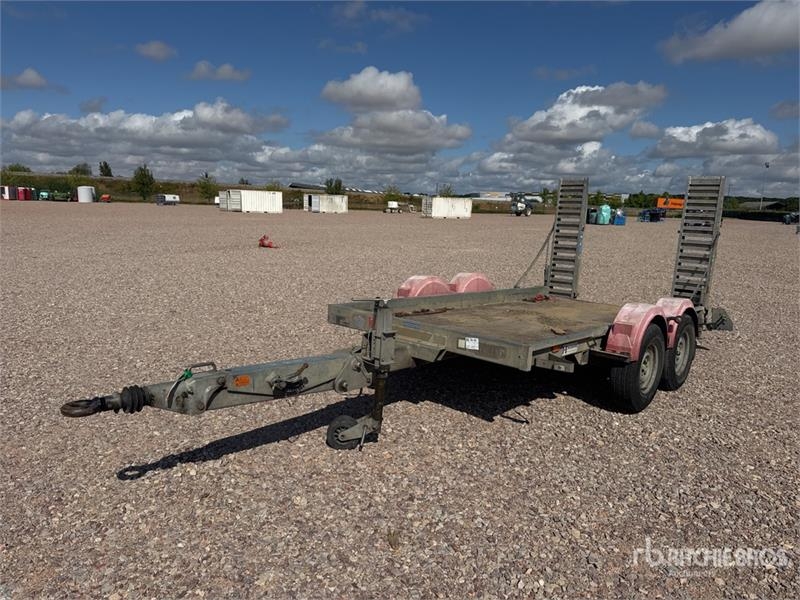 Hubiere H212L14CF Remorque 2 Essieux T/A Equipment Trailer
