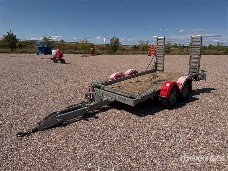 Hubiere H212L14CF T/A Remorque 2 Essieux Equipment Trailer