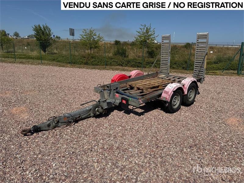 Hubiere H212L14CF T/A Remorque Equipment Trailer