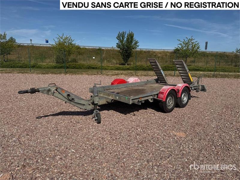 Hubiere H212L14CF T/A Remorque Equipment Trailer