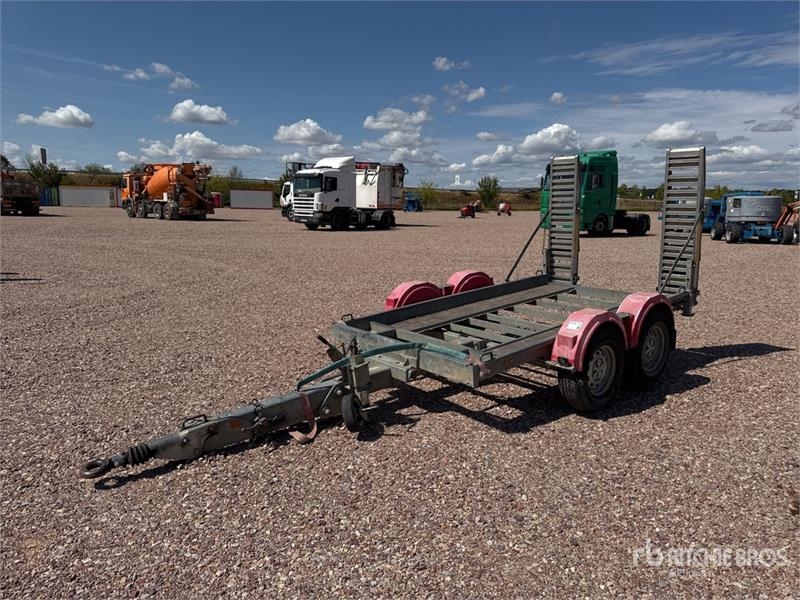 Hubiere H212T14CF T/A Remorque 2 Essieux Equipment Trailer