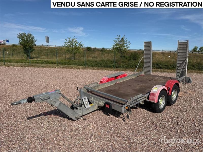 Hubiere TPG352R Equipment Trailer