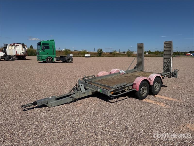 Hubiere TPG352R T/A Remorque Equipment Trailer