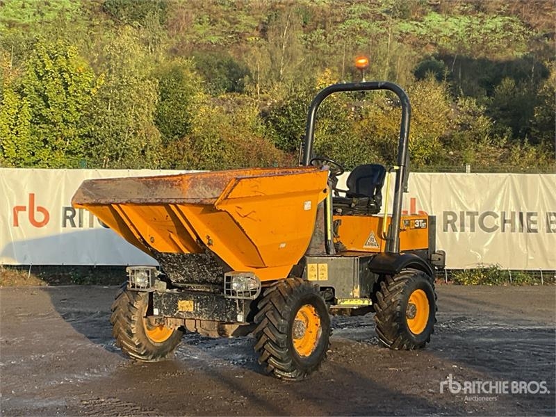 Mini-tombereau JCB 3T 3 ton 4x4 Swivel — occasion 2016, 1 424 h