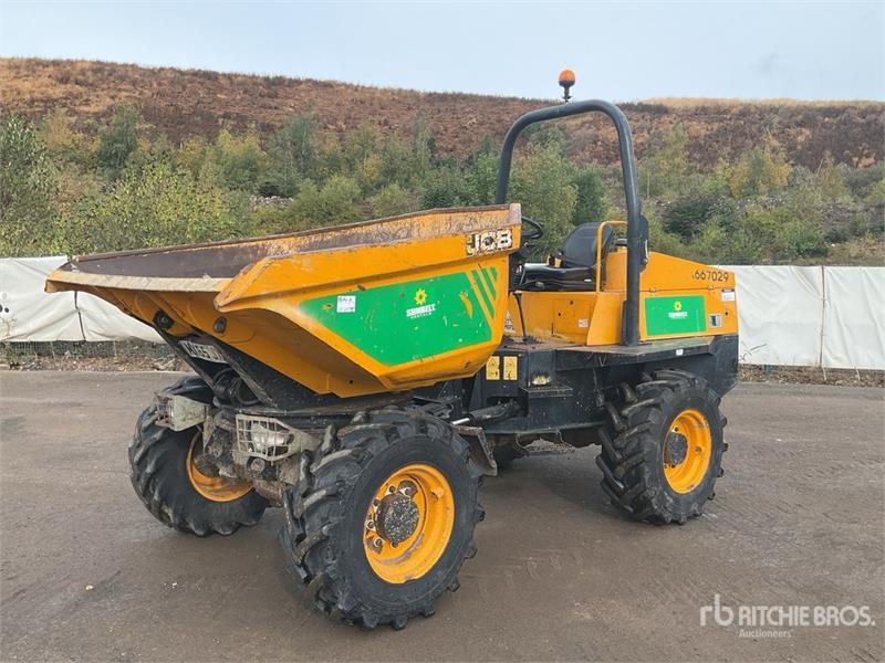 JCB 6 ton 4x4 Swivel Dumper