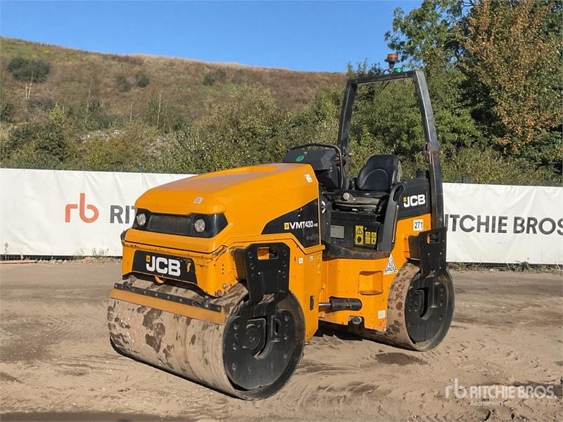 Rouleau tandem JCB VMT430-140 Double Drum Roller — occasion 2016, 897 h
