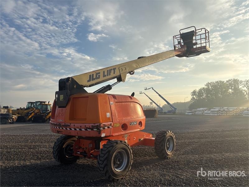 Nacelle télescopique JLG 400S 4WD Diesel Telescopic — occasion 2013, 2 187 h