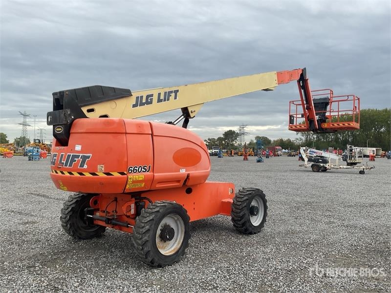Nacelle télescopique JLG 660SJ 4WD Diesel Telescopic — occasion 2015, 5 224 h