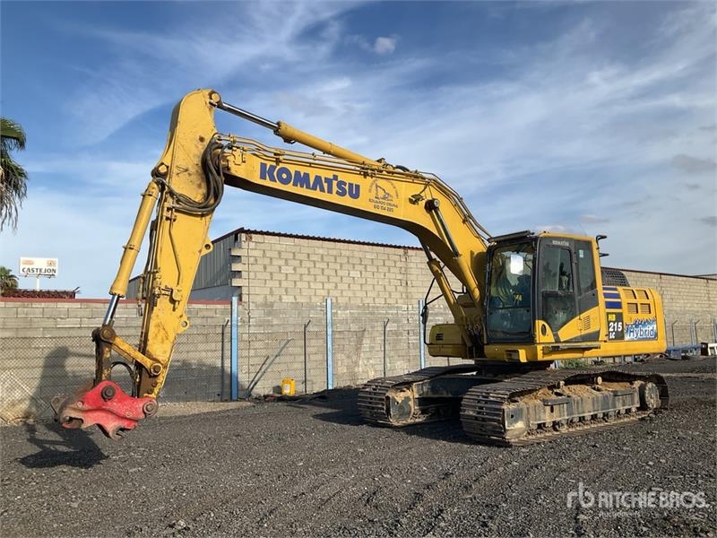 Pelle sur chenilles Komatsu HB215LC-2 Tracked — occasion 2015, 10 997 h