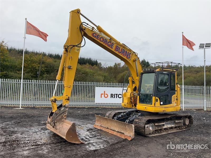 Pelle sur chenilles Komatsu PC138US-10 Tracked — occasion 2015, 7 639 h