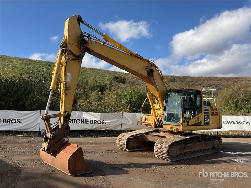 Pelle sur chenilles Komatsu PC210LC-10 Tracked — occasion 2016, 11 958 h