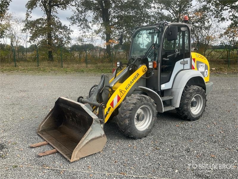 Chargeuse sur pneus Kramer 5050 Wheel — occasion 2022, 759 h