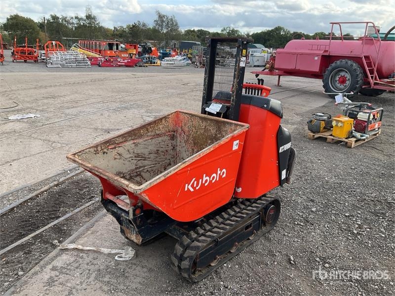 Mini-tombereau Kubota KC70VHD-4 Stand-On Hi-Tip — occasion 2022, 586 h