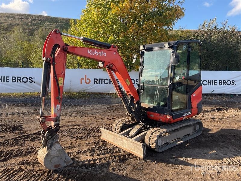 Mini-pelle Kubota KX027-4 Mini — occasion 2018, 3 407 h