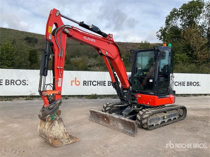 Mini-pelle Kubota U56-5 Mini — occasion 2022, 3 633 h