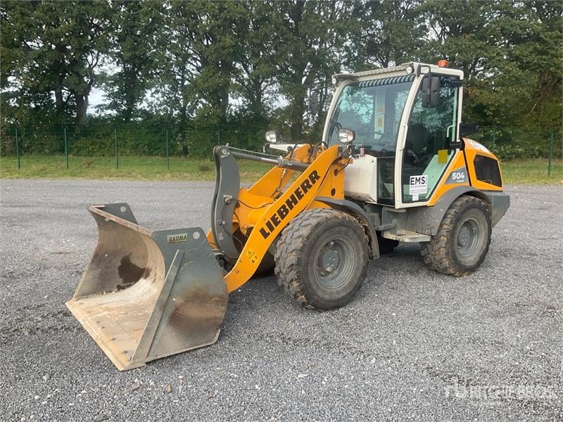 Chargeuse sur pneus Liebherr L504C Wheel — occasion 2022, 1 754 h