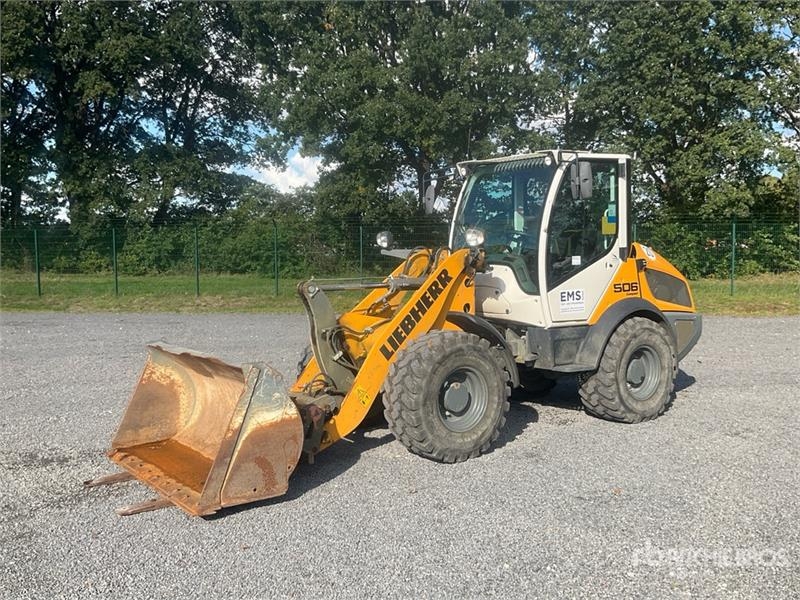 Chargeuse sur pneus Liebherr L506C Wheel — occasion 2022, 2 377 h
