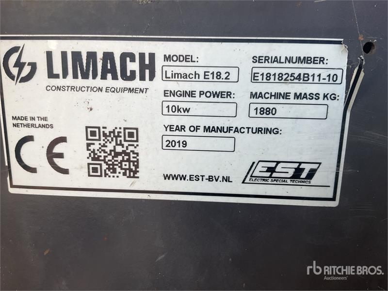 Mini-pelle Limach E18.2 Mini — occasion 2019