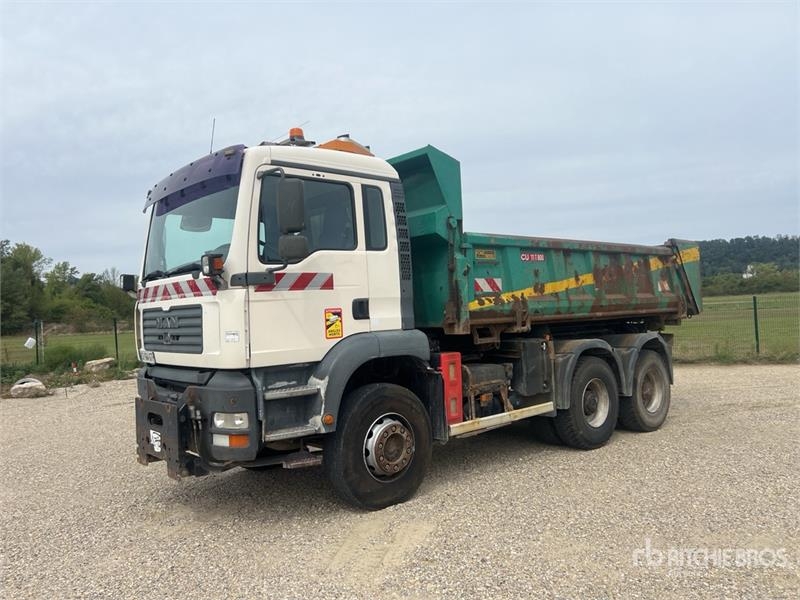 Camion benne MAN 26.363 6x4 Camion Bibenne T/A Dump — occasion 2002