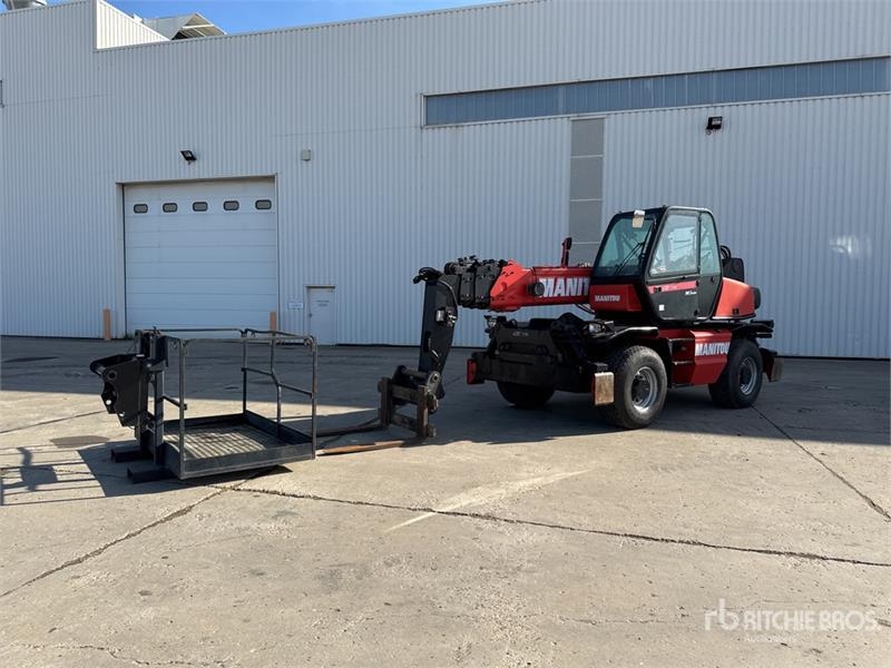 Chariot télescopique Manitou MRT2150 Man basket 2ML, remote control — occasion 2005, 6 731 h
