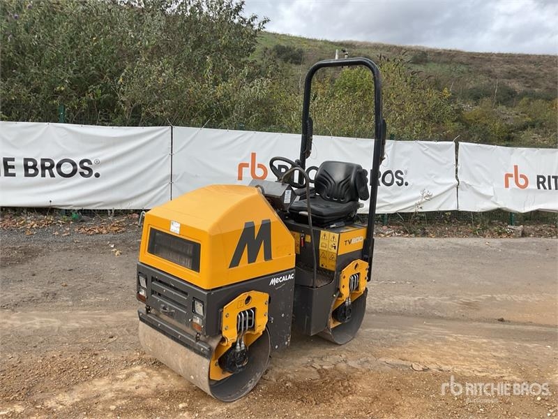 Rouleau tandem Mecalac TV800 Double Drum Roller — occasion 2020, 328 h