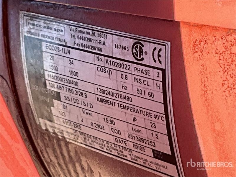 Groupe électrogène Mecc Alte ECO28-1L/4 Generator Set — occasion
