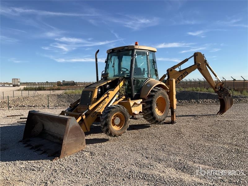 Tractopelle New Holland NH75 4x4 Backhoe — occasion 1998, 15 639 h