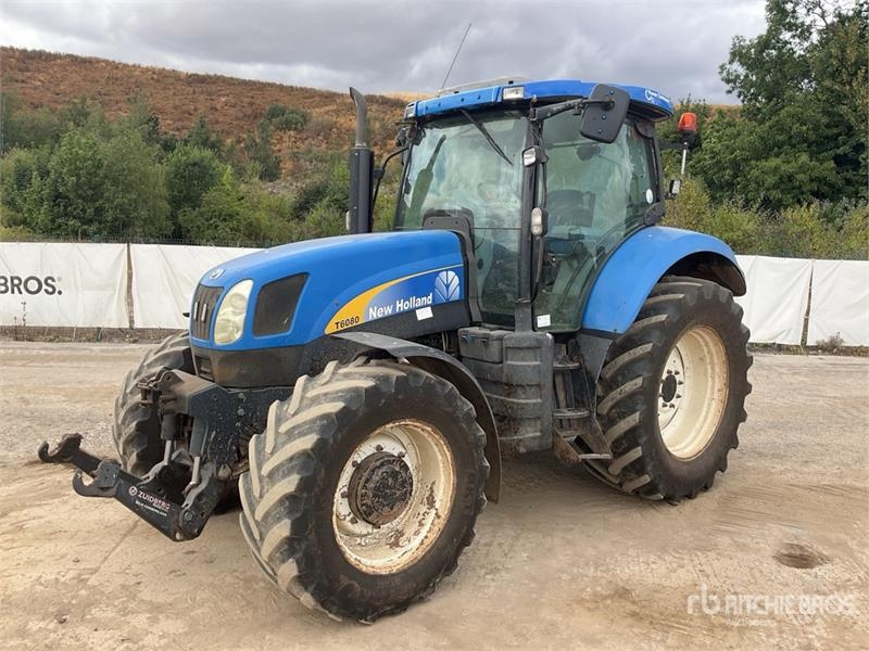 Tracteur agricole New Holland T6080 — occasion 2009, 11 183 h