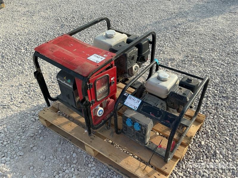 Quantity of (2) Portable Generator Set