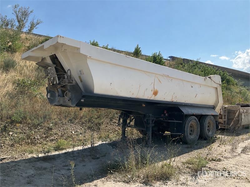 Robuste Kaiser T/A Semi-Remorque Benne End Dump Trailer