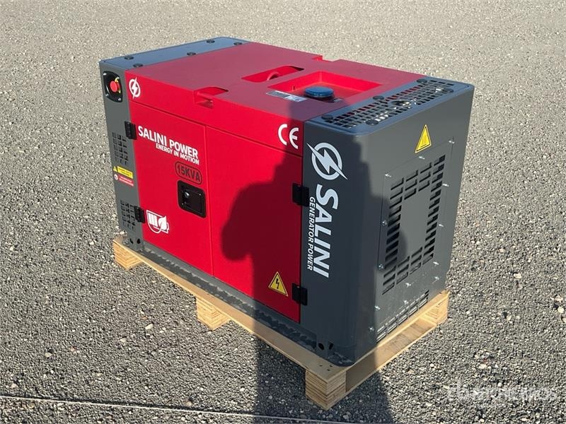 Groupe électrogène Salini 15 kW Portable Generator Set (Unused) — occasion