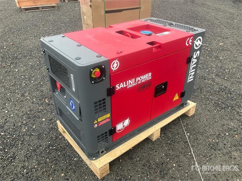 Groupe électrogène Salini VG-R15 15 kVA Diesel Generator Set — occasion 2026