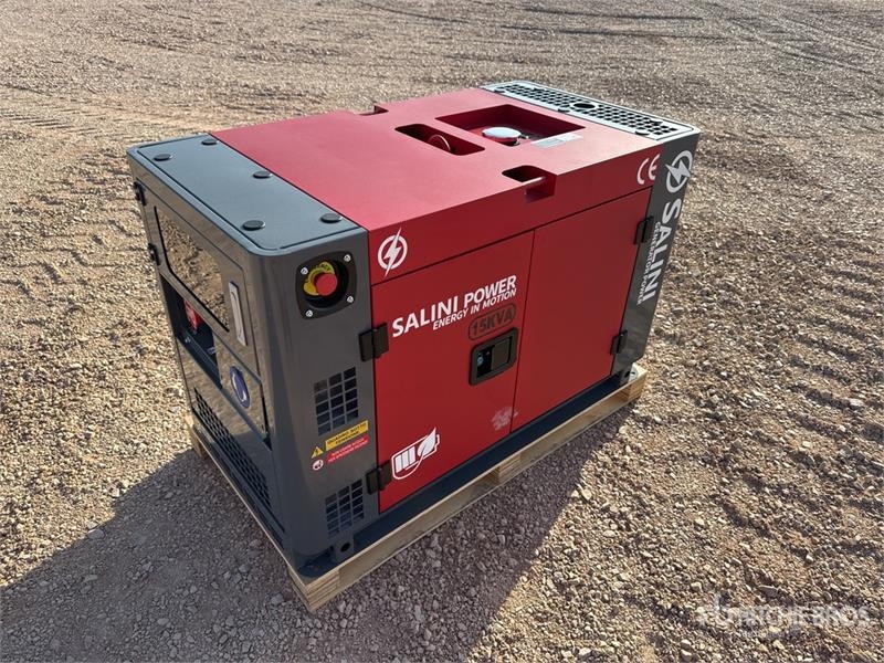 Salini VGR15 15 kWA Portable Generator Set (Unused