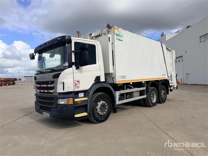 Scania 6x2 Camion A Ordures Menageres Waste Collection Tr