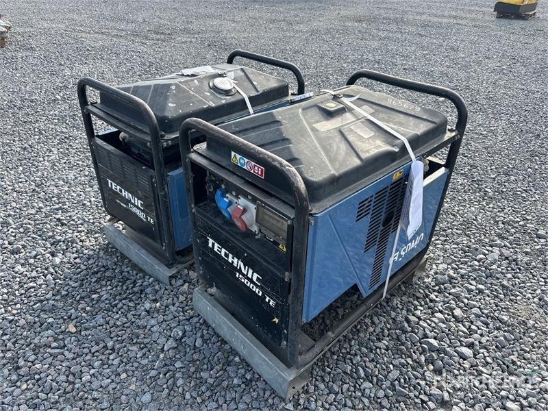 Groupe électrogène SDMO TECHNIC15000TE AVR C Portable Generator Set — occasion