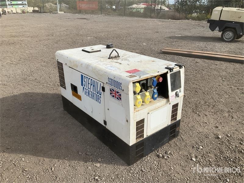 Groupe électrogène Stephill SSD10000S 10 kVA Skid-Mounted Generator S — occasion, 9 003 h