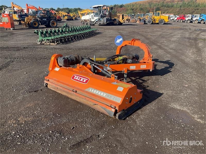 Talex Flail side mower RB200