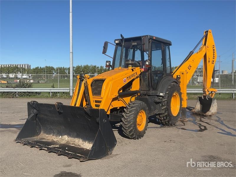 Tractopelle Terex TLB 844SX4 4x4 Backhoe — occasion 2016, 4 073 h